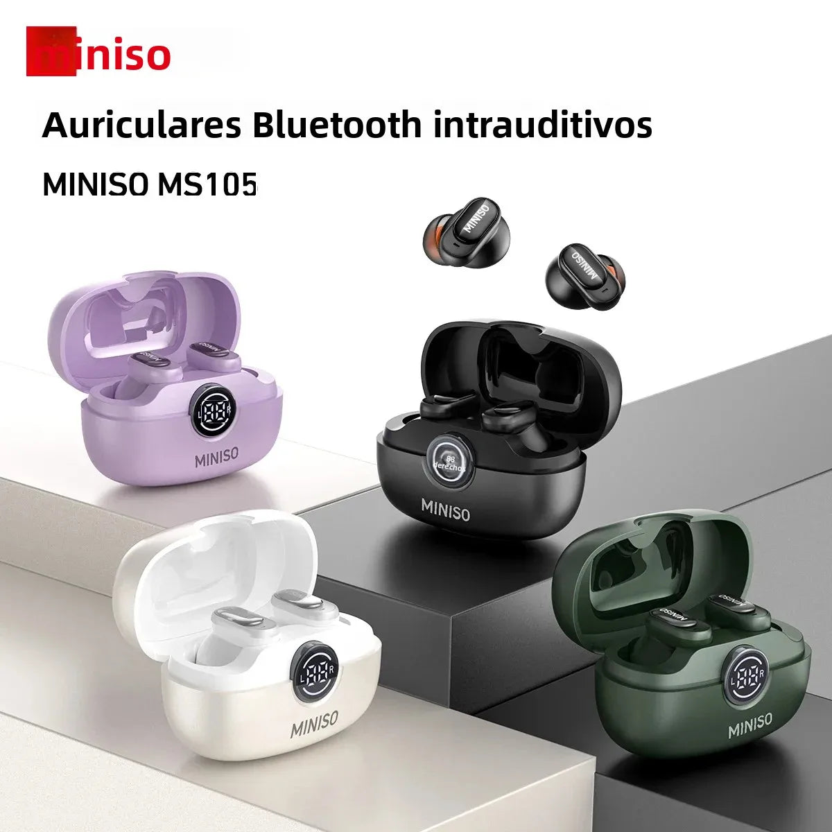 MINISO MS105 Auriculares Bluetooth Inalámbricos